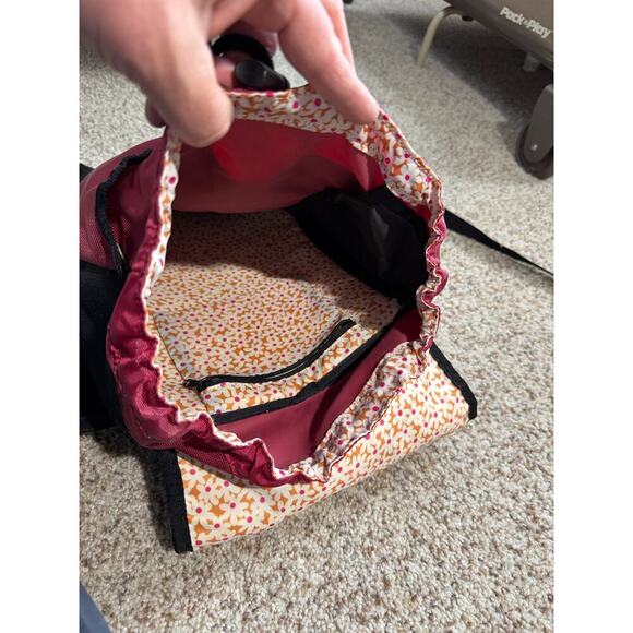 Sherpani Backpack, Red & Black, Lots of pockets - Picture 4 of 13